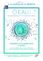 Conférence humoristique limite limite "Ô eau !"