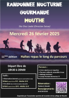 Randonnée nocturne gourmande