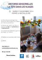Histoires sensorielles "La tête dans les nuages"