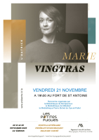 Rencontre avec l'auteure Marie Vingtras