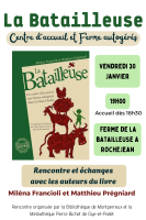 Rencontre autour du livre "La Batailleuse"